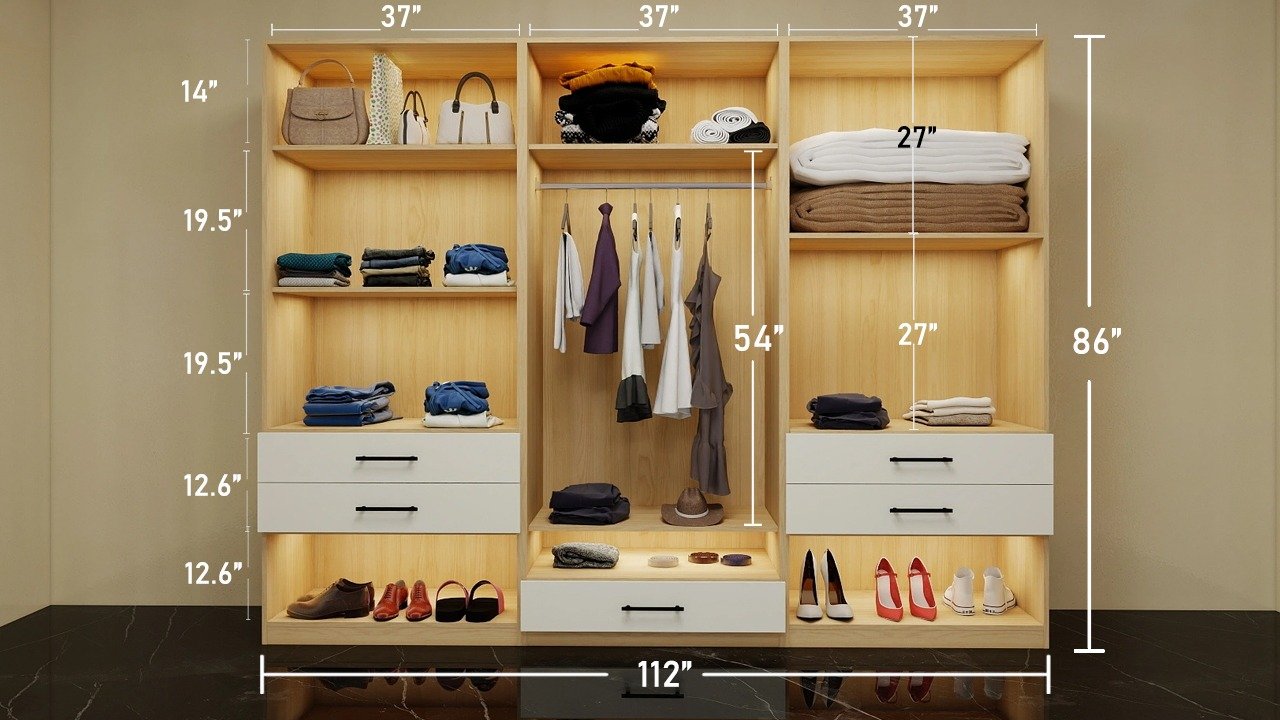 Custom wardrobe