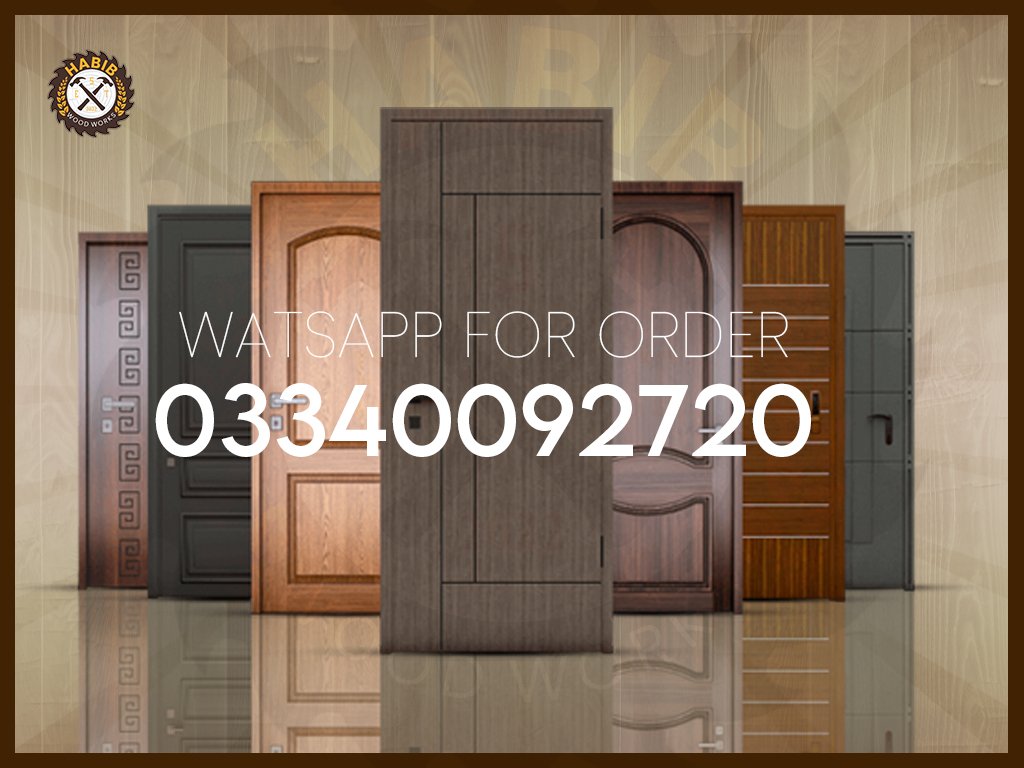 Custom wooden doors