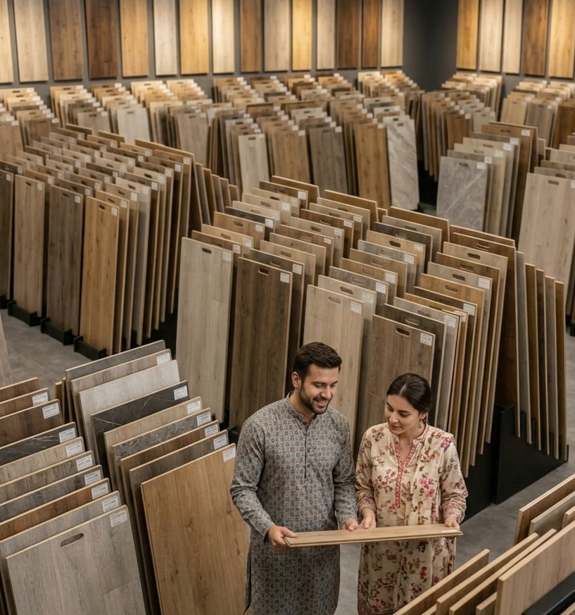 Wood material selection