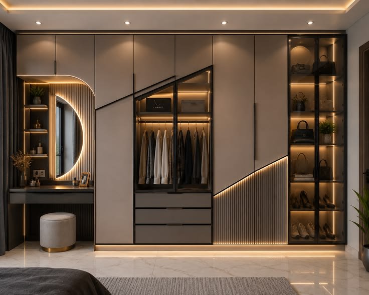 Modern wardrobe