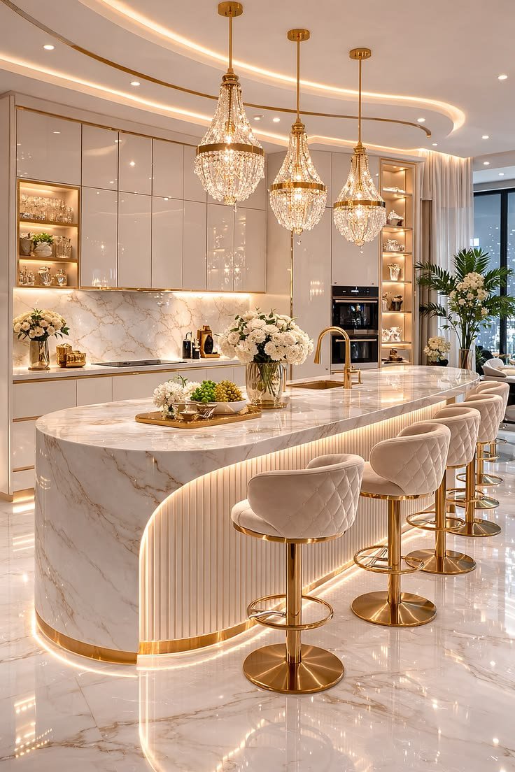 Luxury kitchen cabinetry