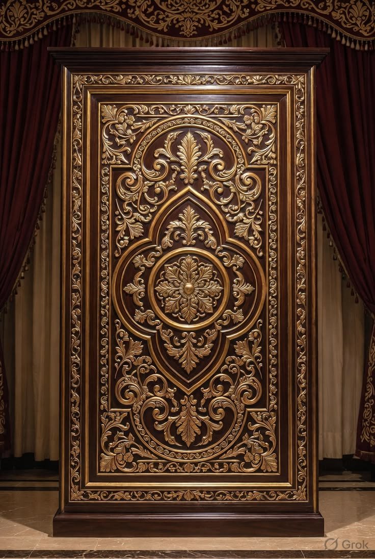 Wooden interior door