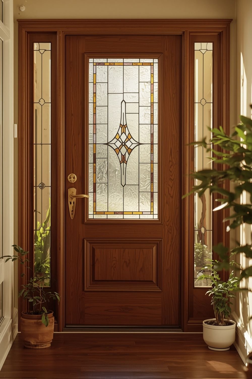 Interior wooden doors