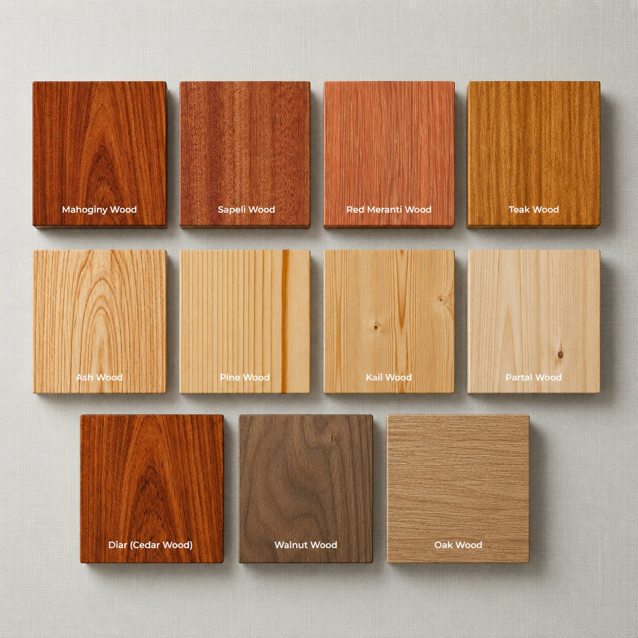 Wood material and craftsmanship